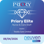 Totally Care Priory Elite Badge Nursing and Care Staff